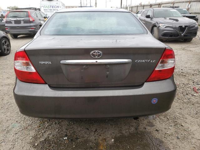 2003 Toyota Camry Le VIN: 4T1BE32K63U754474 Lot: 56338434