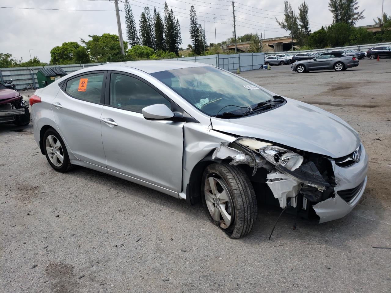 KMHDH4AE4DU791378 2013 Hyundai Elantra Gls