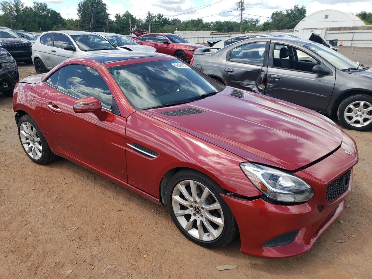 WDDPK3JAXJF155967 2018 Mercedes-Benz Slc 300