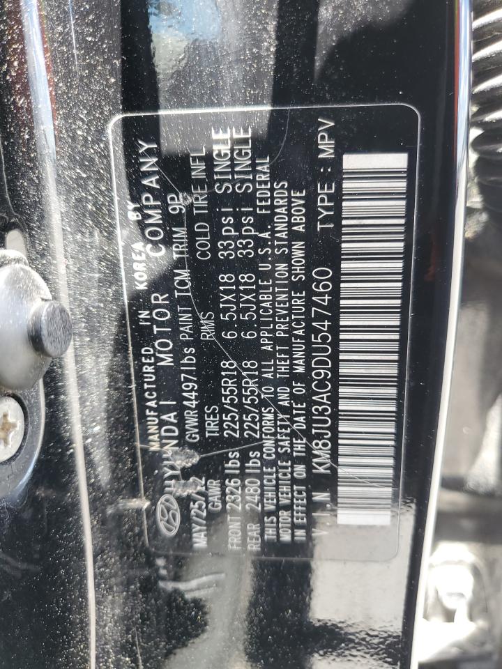 KM8JU3AC9DU547460 2013 Hyundai Tucson Gls