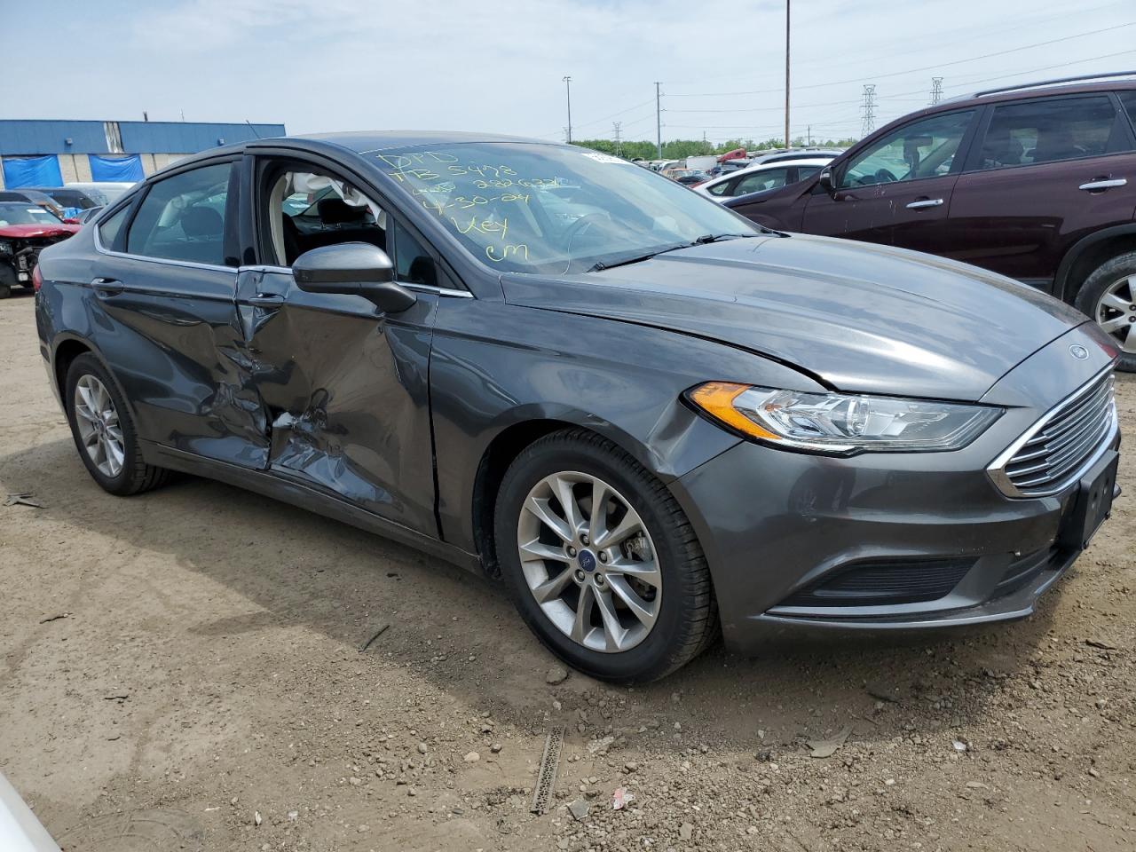 2017 Ford Fusion Se vin: 3FA6P0H79HR282633