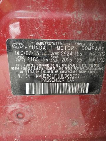 2017 HYUNDAI ELANTRA SE - KMHD84LF1HU065201