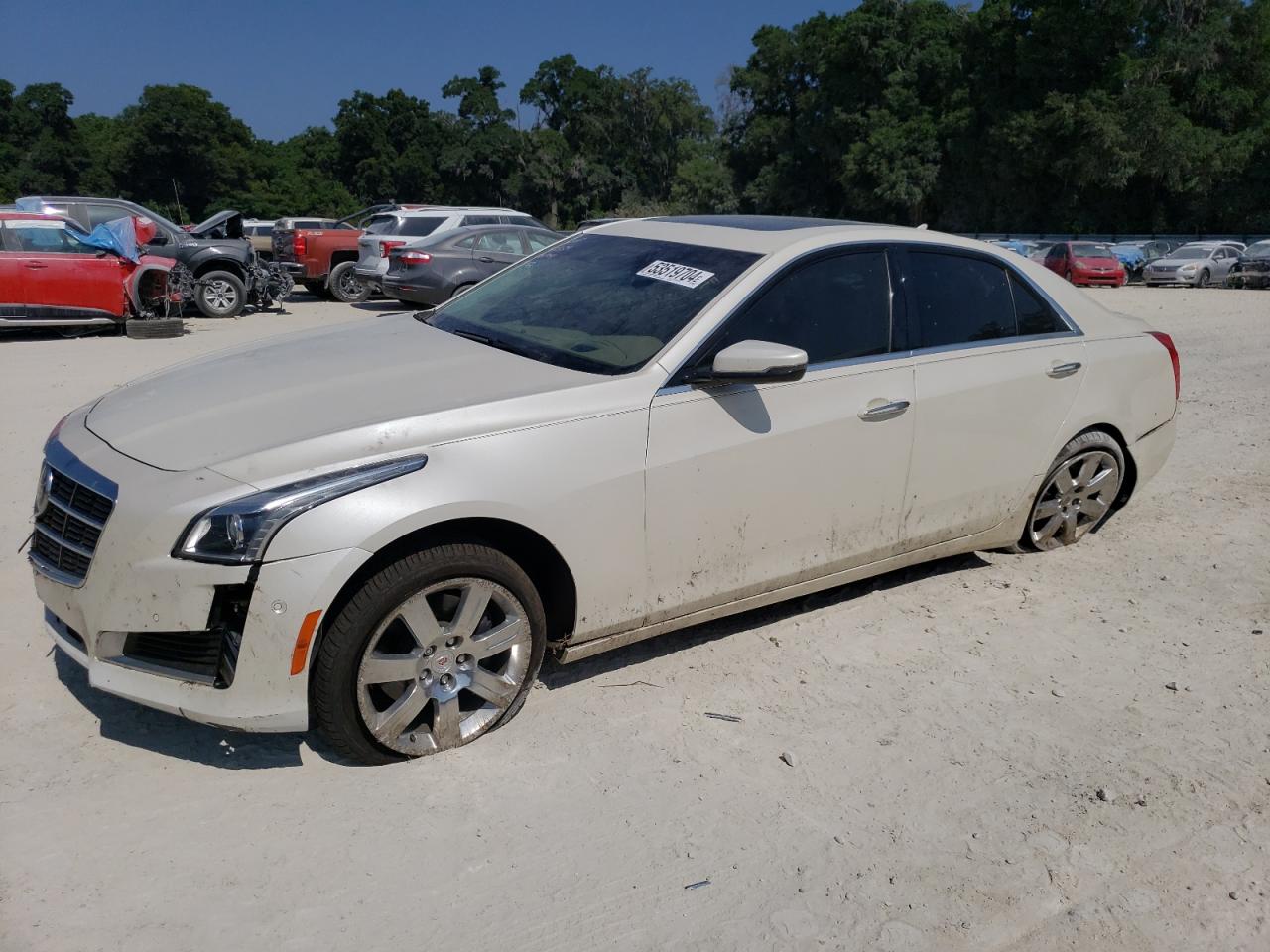 1G6AT5S33E0149061 2014 Cadillac Cts Premium Collection