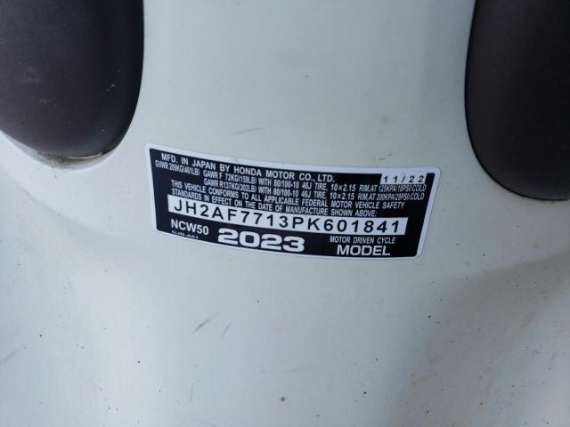 2023 HONDA NCW50 JH2AF7713PK601841