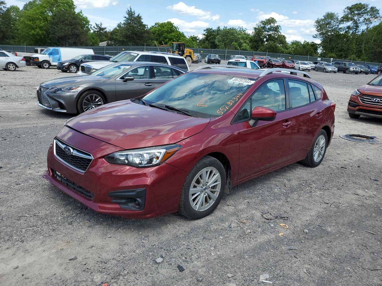 4S3GTAB66J3703700 2018 Subaru Impreza Premium