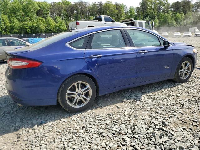 2016 Ford Fusion Titanium Phev VIN: 3FA6P0SU1GR249462 Lot: 53437864