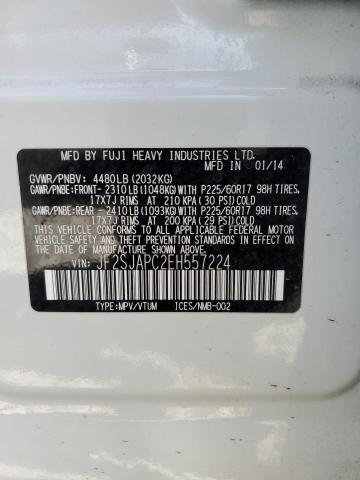 2014 Subaru Forester 2.5I Touring VIN: JF2SJAPC2EH557224 Lot: 56088634
