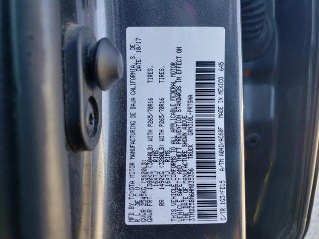 2017 TOYOTA TACOMA TRD - 3TMDZ5BN6HM035356