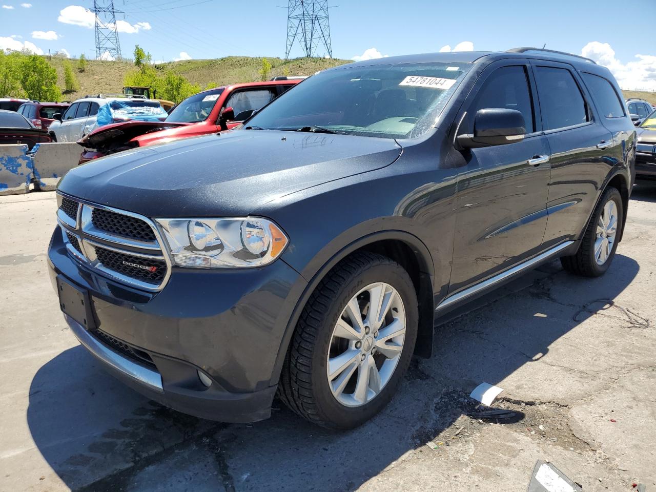 1C4SDJDT7DC618105 2013 Dodge Durango Crew