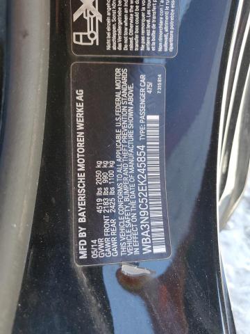 VIN WBA3N9C52EK245854 2014 BMW 4 Series, 428 XI no.12