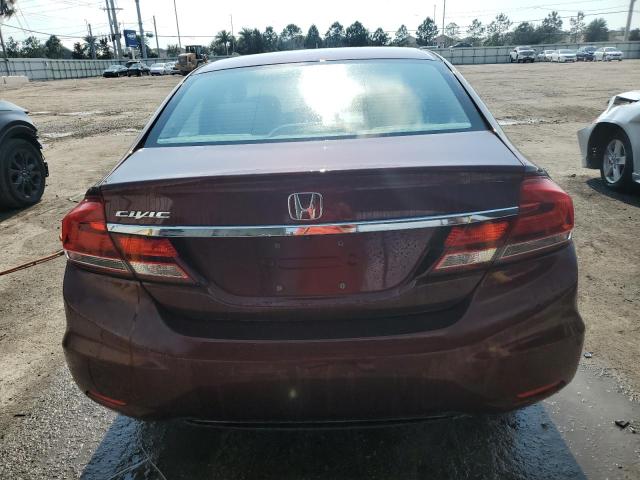 2013 Honda Civic Lx VIN: 19XFB2F51DE090758 Lot: 54628664