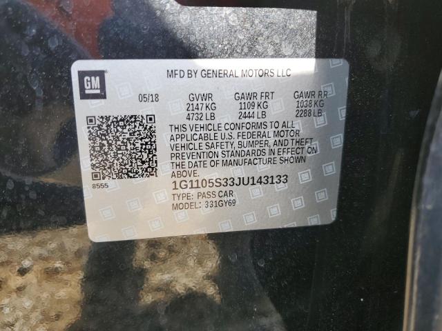 2018 CHEVROLET IMPALA LT - 1G1105S33JU143133