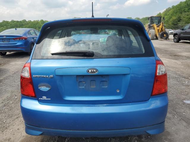 2006 Kia Spectra5 VIN: KNAFE161265266839 Lot: 54030524