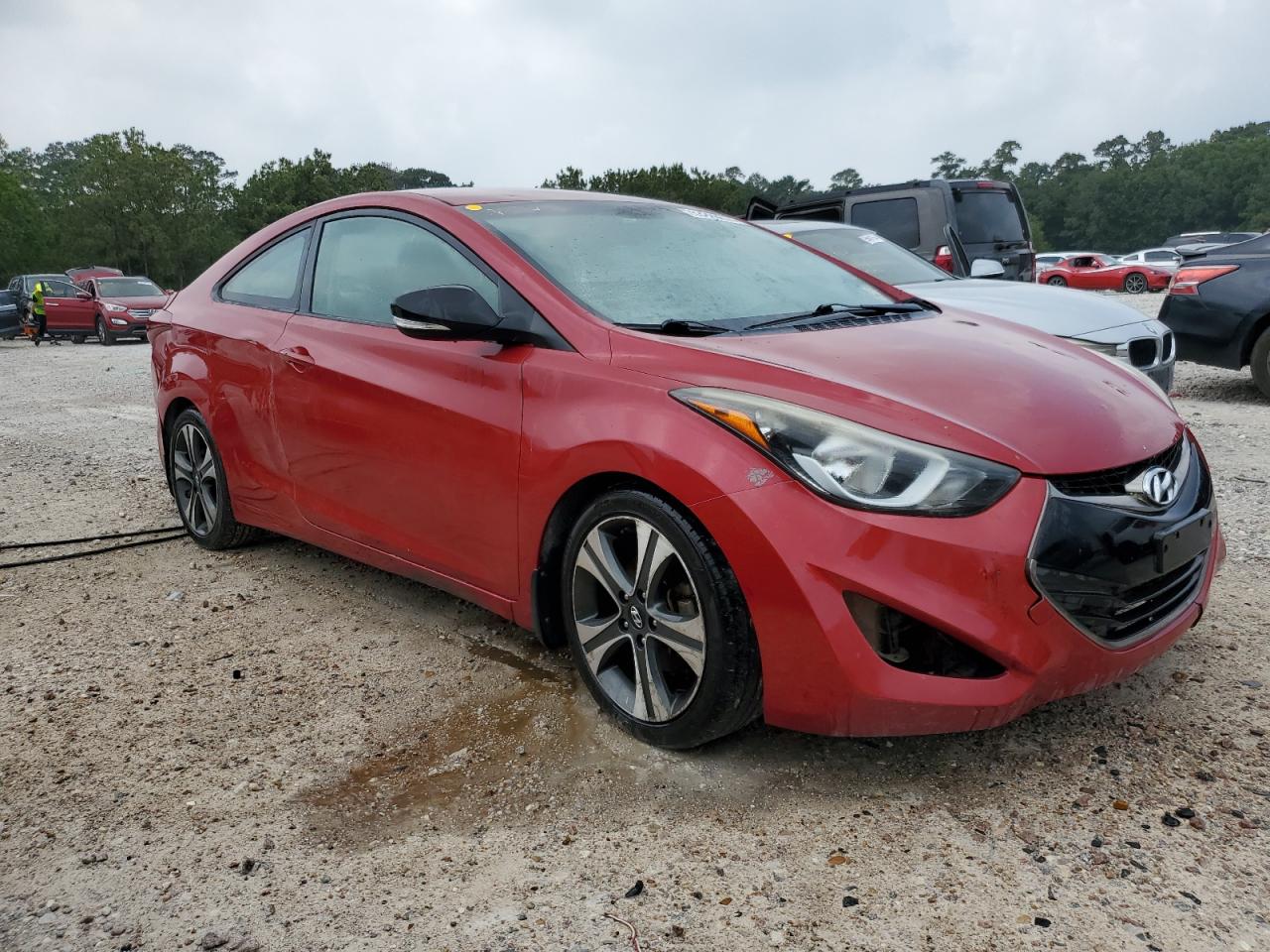 KMHDH6AH8EU029128 2014 Hyundai Elantra Coupe Gs