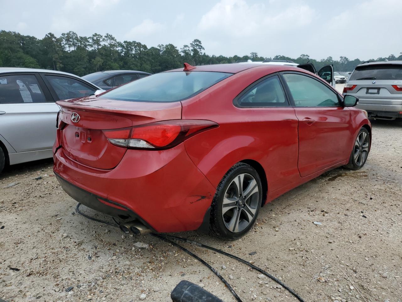 KMHDH6AH8EU029128 2014 Hyundai Elantra Coupe Gs