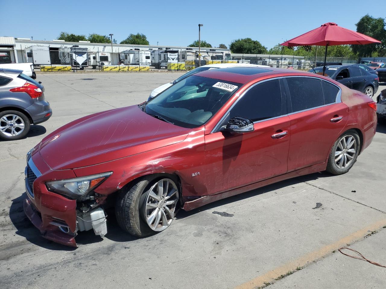 JN1CV7AP7GM203458 2016 Infiniti Q50 Base