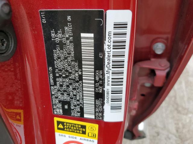 2011 Lexus Rx 450 VIN: JTJZB1BA8B2005626 Lot: 56769744