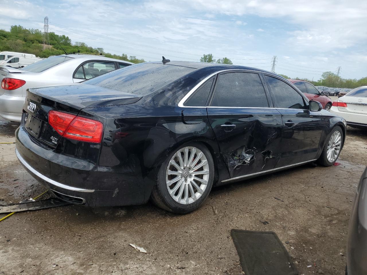 WAUR2AFD9EN006419 2014 Audi A8 L Quattro