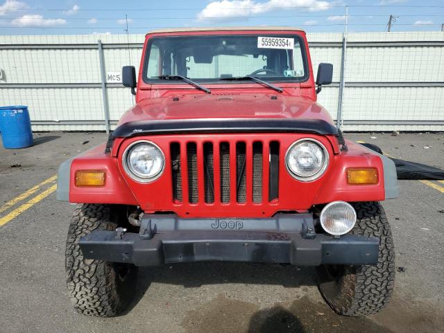 1998 Jeep Wrangler / Tj Sport VIN: 1J4FY19S8WP721500 Lot: 55959354