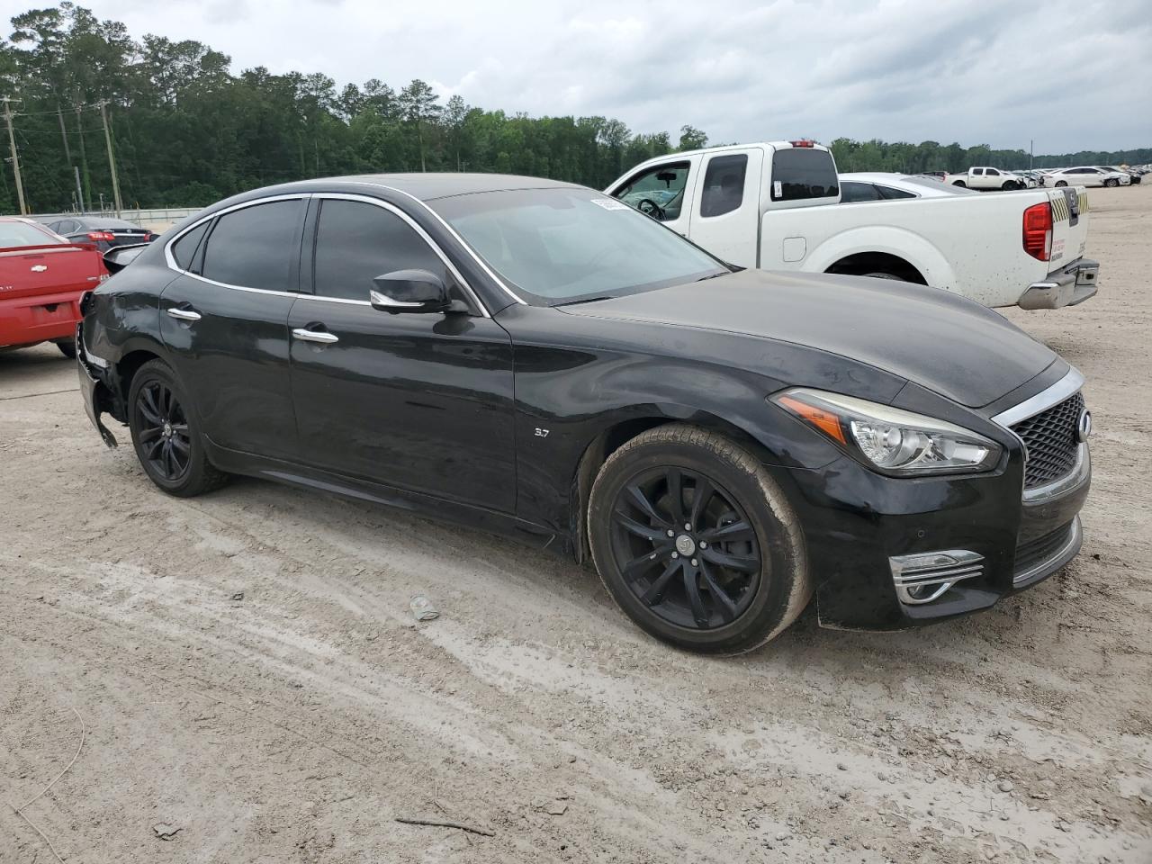 2018 Infiniti Q70 3.7 Luxe vin: JN1BY1AP1JM180962