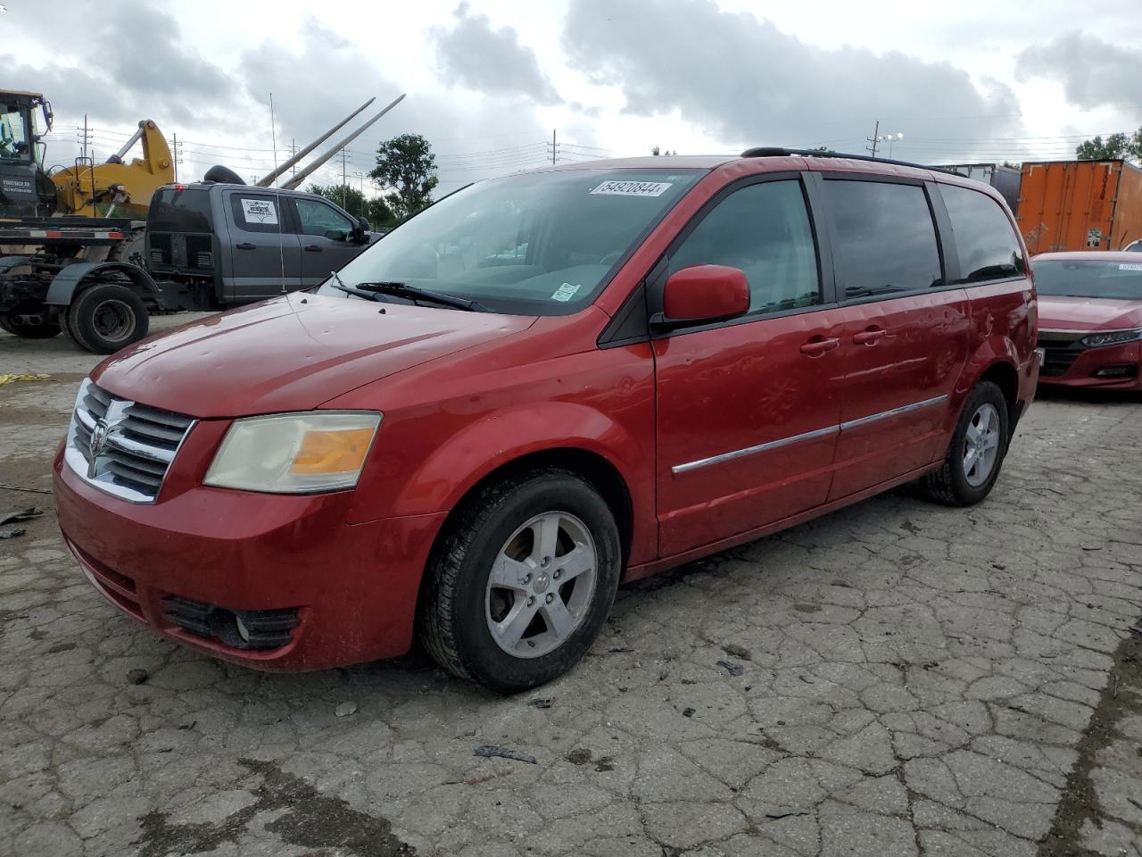 1D8HN54P68B180000 2008 Dodge Grand Caravan Sxt