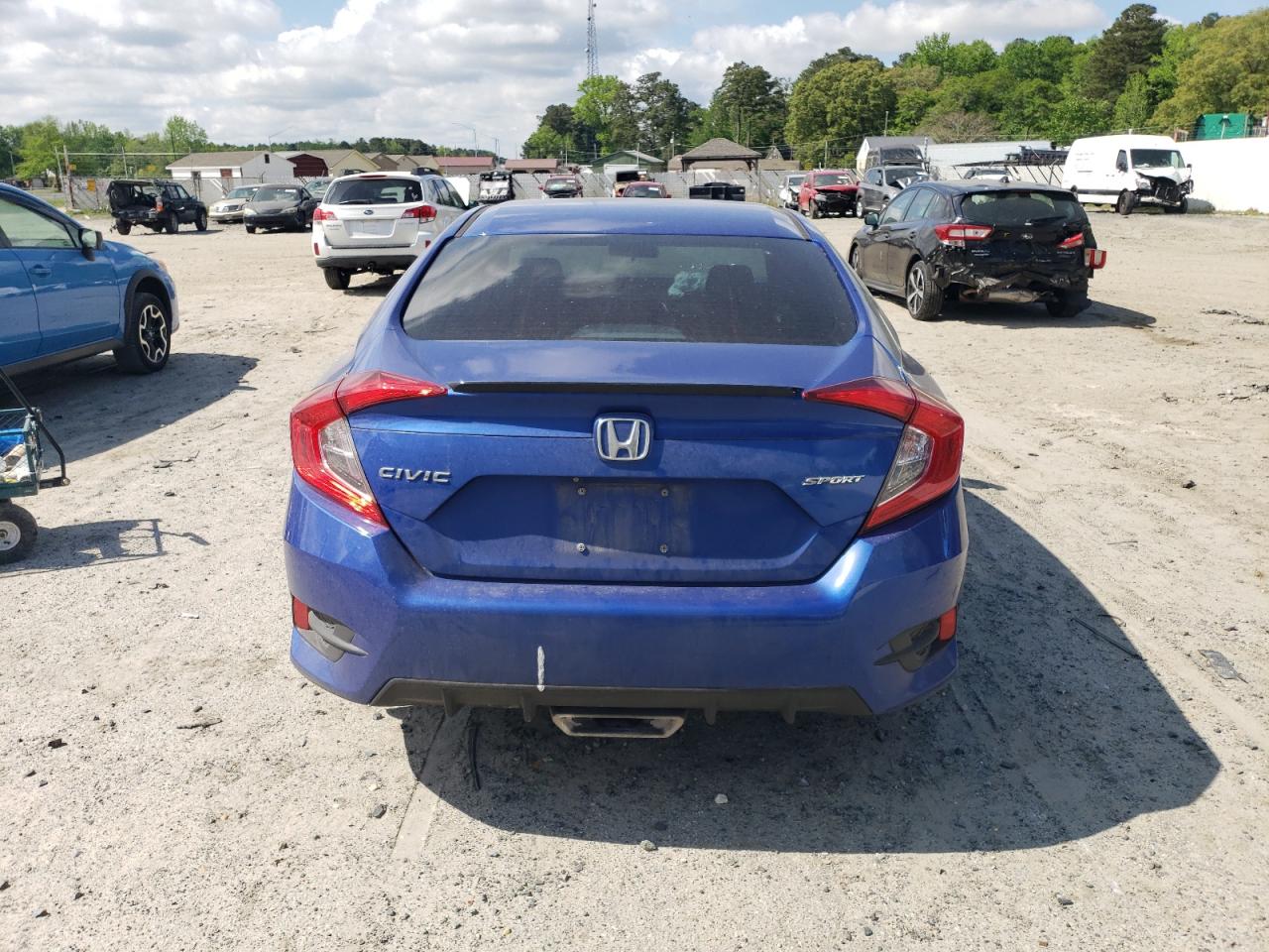 2HGFC2F88KH516939 2019 Honda Civic Sport