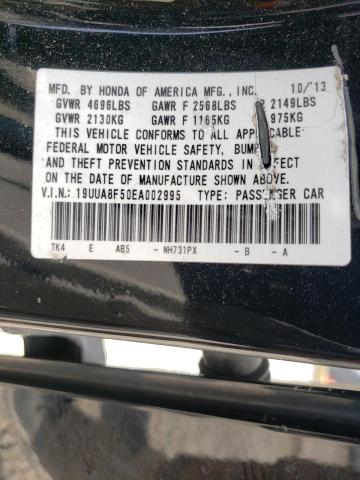 VIN 19UUA8F50EA002995 2014 Acura TL, Tech no.13