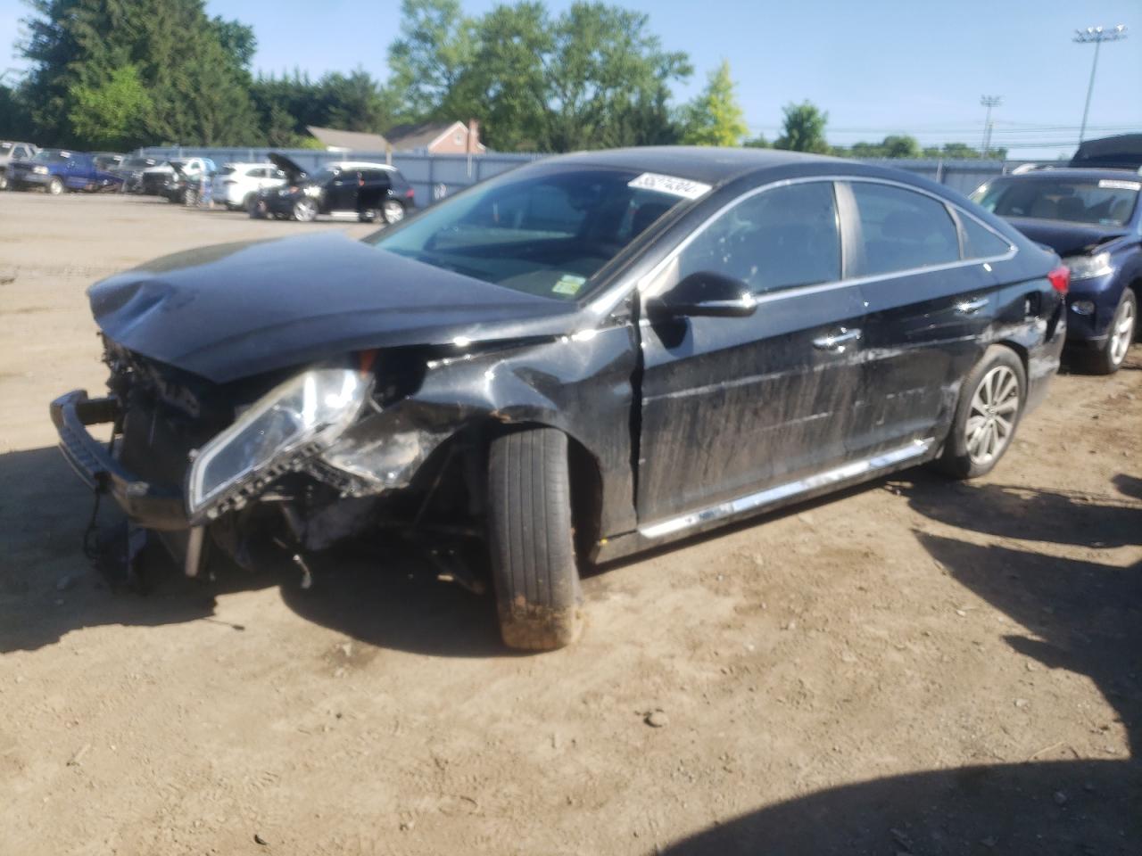 5NPE34AF9HH476933 2017 Hyundai Sonata Sport