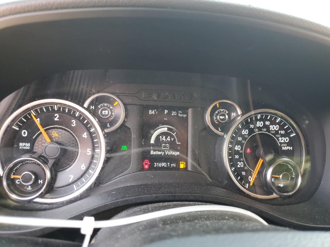 1C6SRFBT8LN316317 2020 Ram 1500 Big Horn/Lone Star