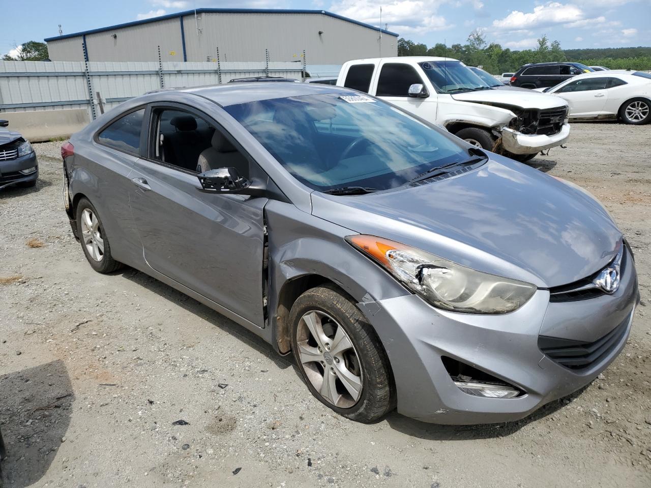 KMHDH6AE8DU015024 2013 Hyundai Elantra Coupe Gs