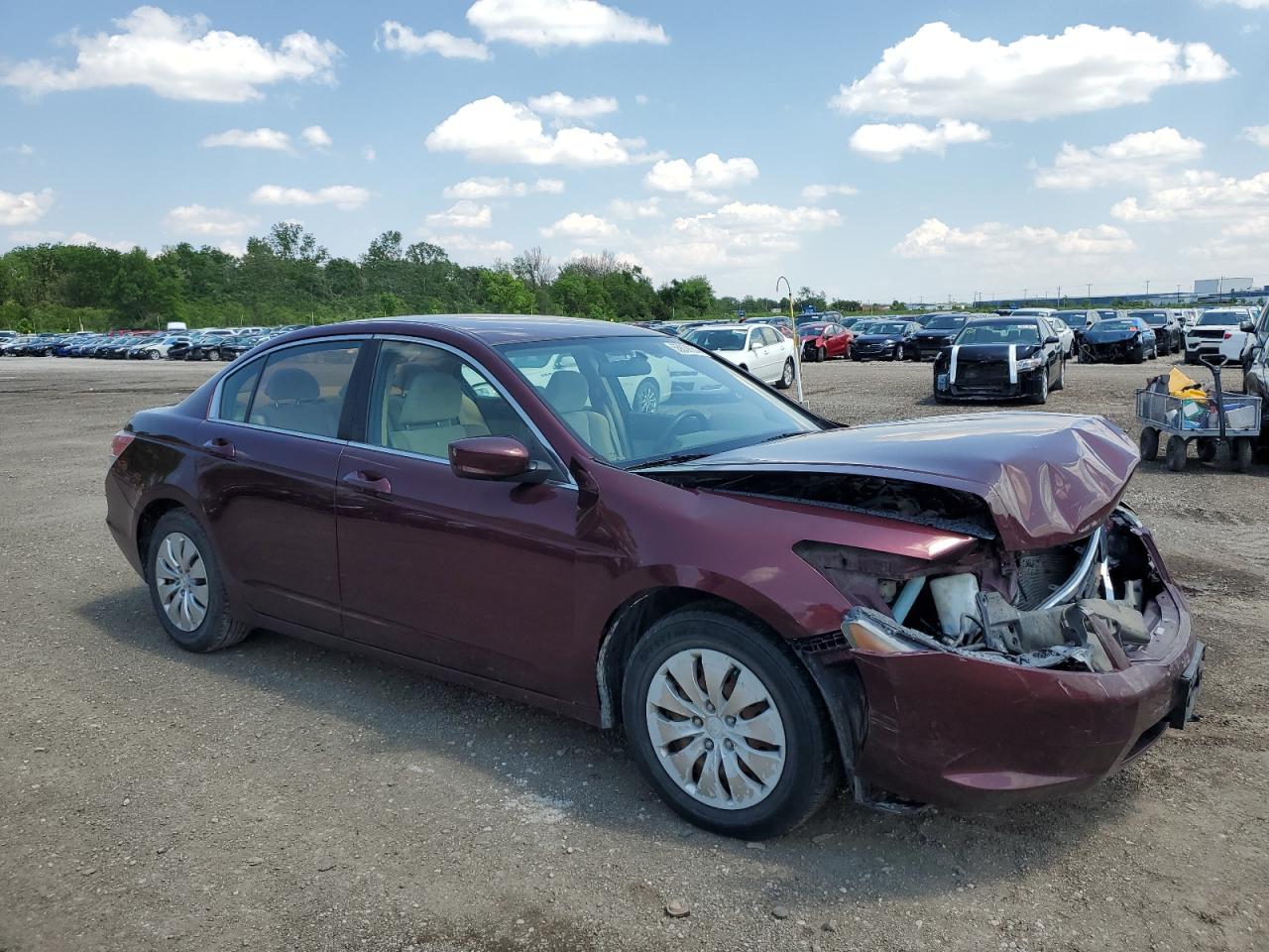 1HGCP2F37AA137892 2010 Honda Accord Lx