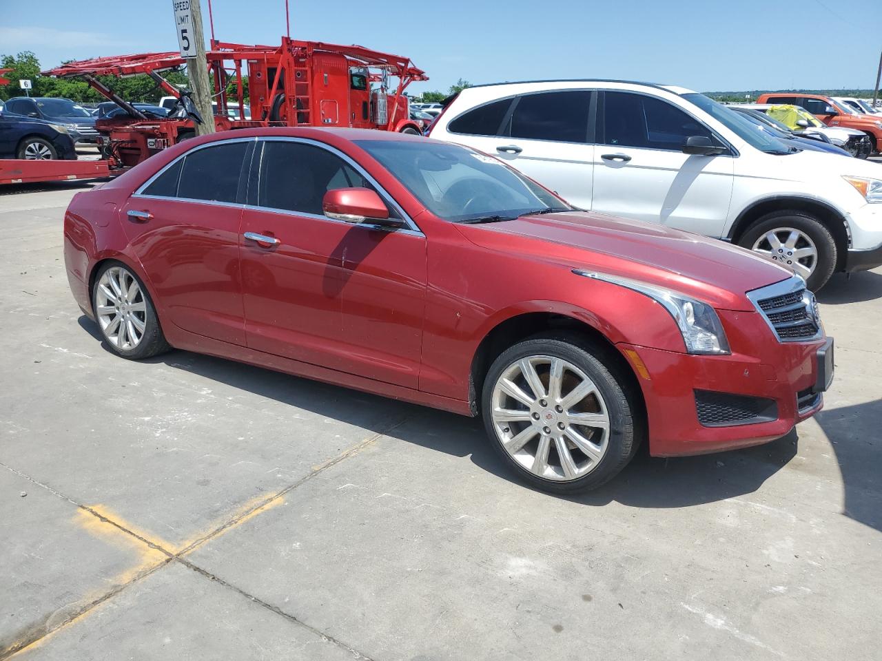 1G6AB5S33E0129590 2014 Cadillac Ats Luxury