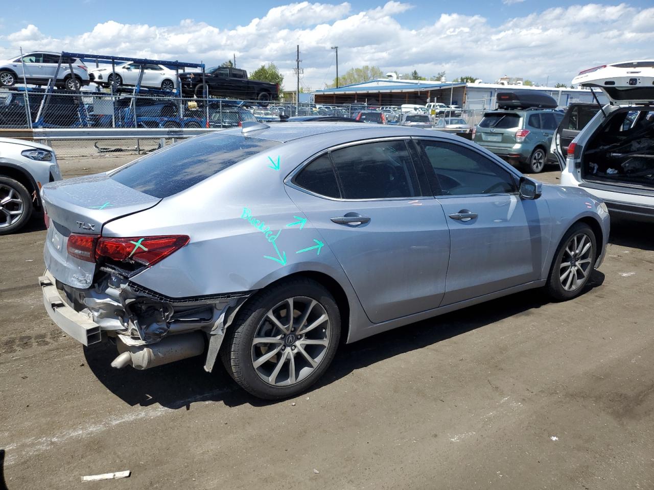 19UUB3F57FA000209 2015 Acura Tlx Tech