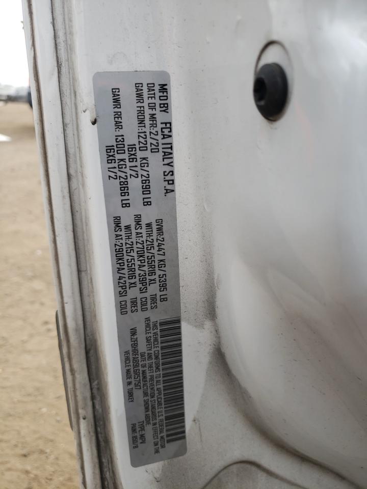 ZFBHRFAB9L6R57517 2020 Ram Promaster City