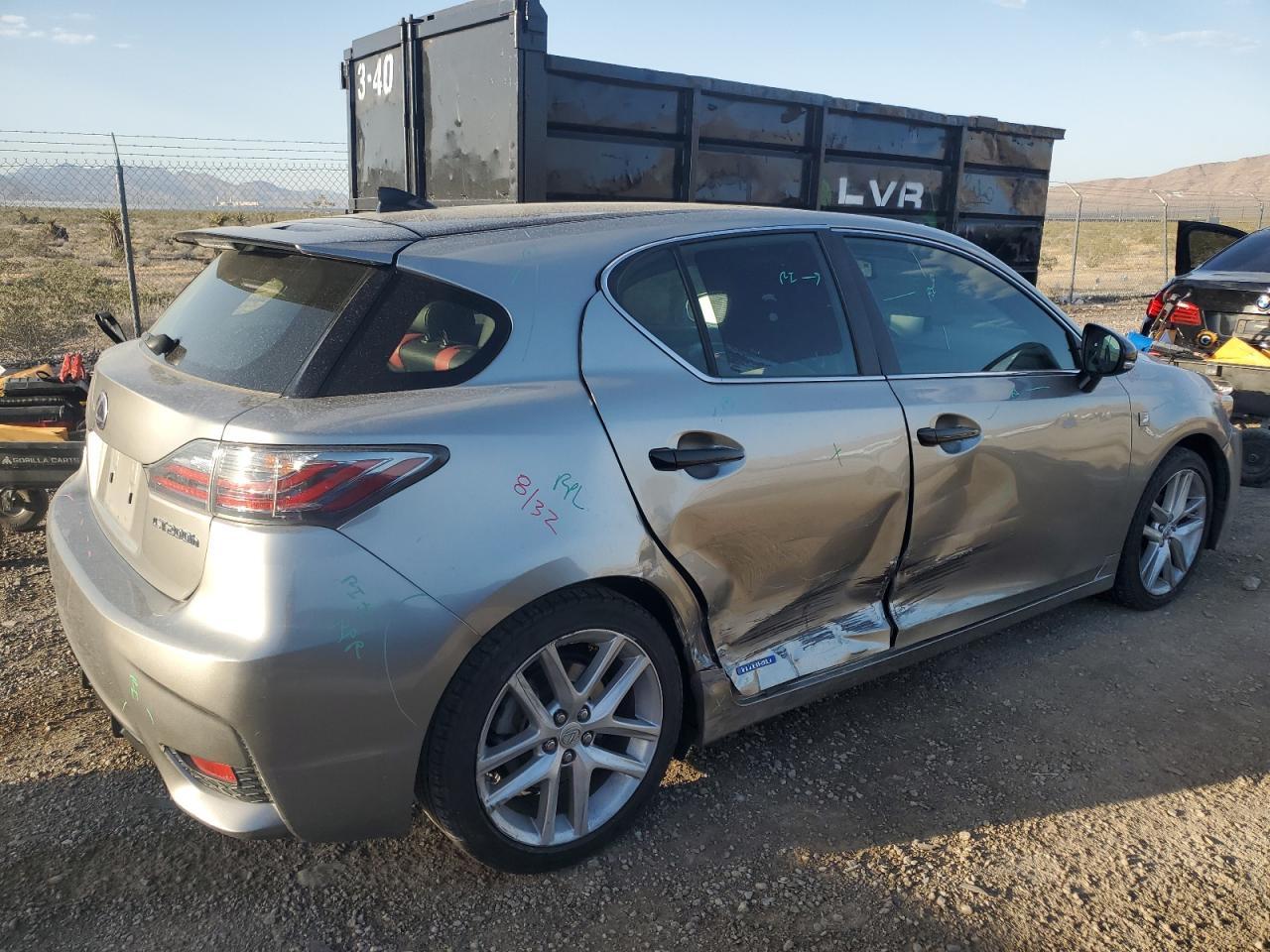 Lot #2912288008 2016 LEXUS CT 200