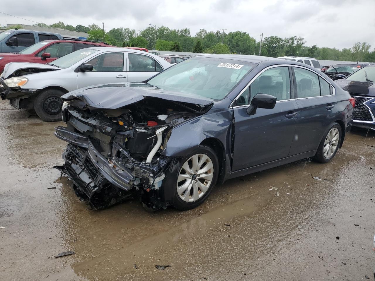 2017 Subaru Legacy 2.5I vin: 4S3BNAB65H3004556