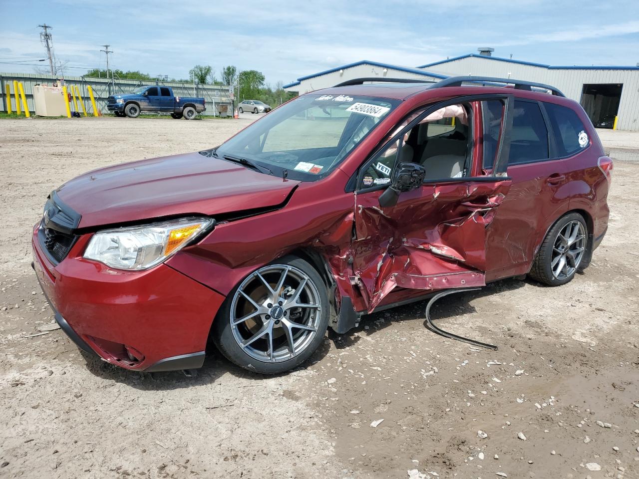 2016 Subaru Forester 2.5I Premium vin: JF2SJADC4GH557927