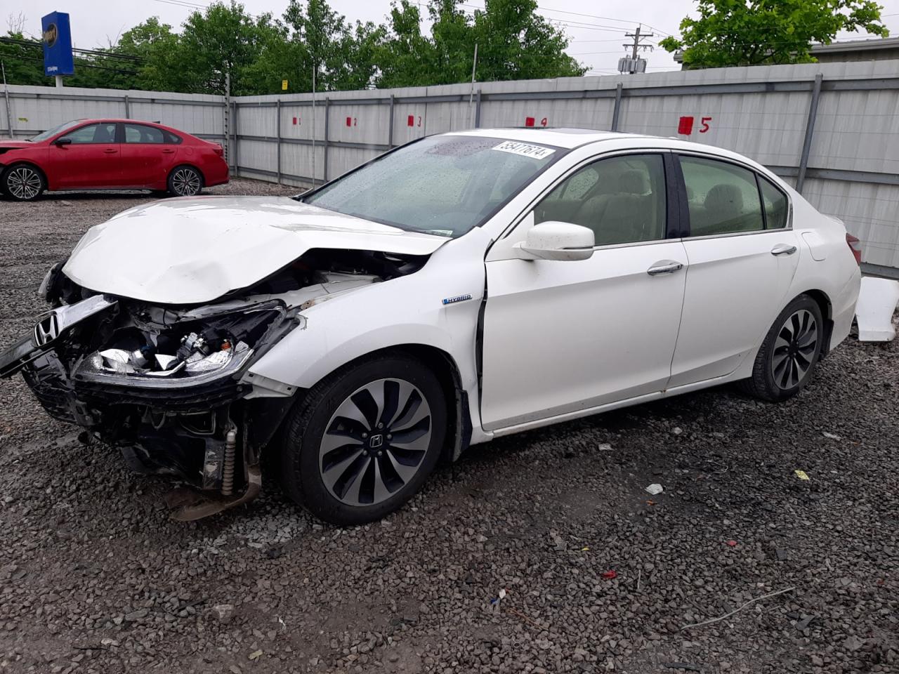 JHMCR6F50HC001389 2017 Honda Accord Hybrid Exl