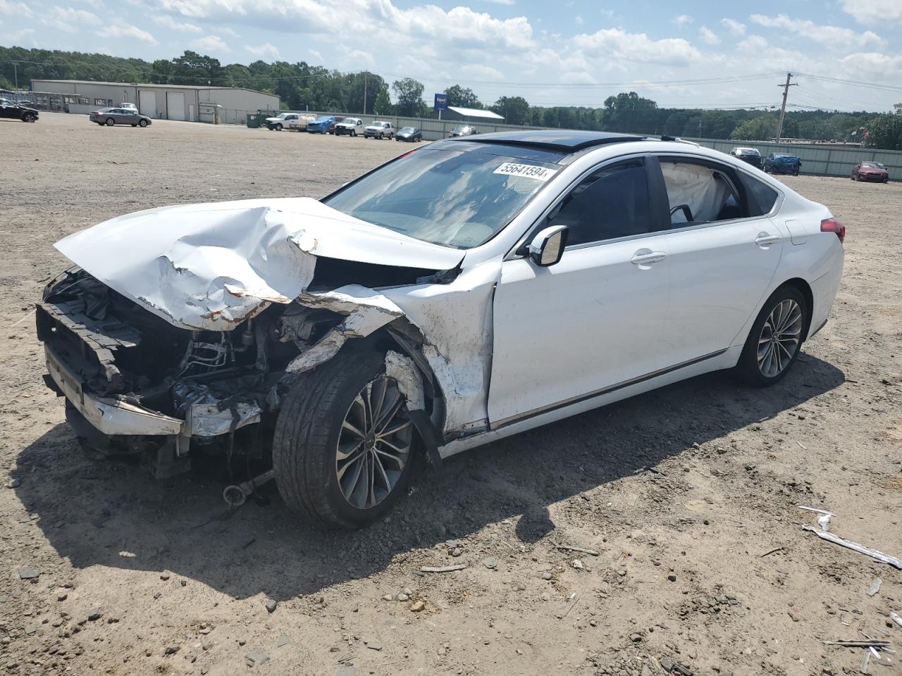 KMHGN4JE7FU067080 2015 Hyundai Genesis 3.8L