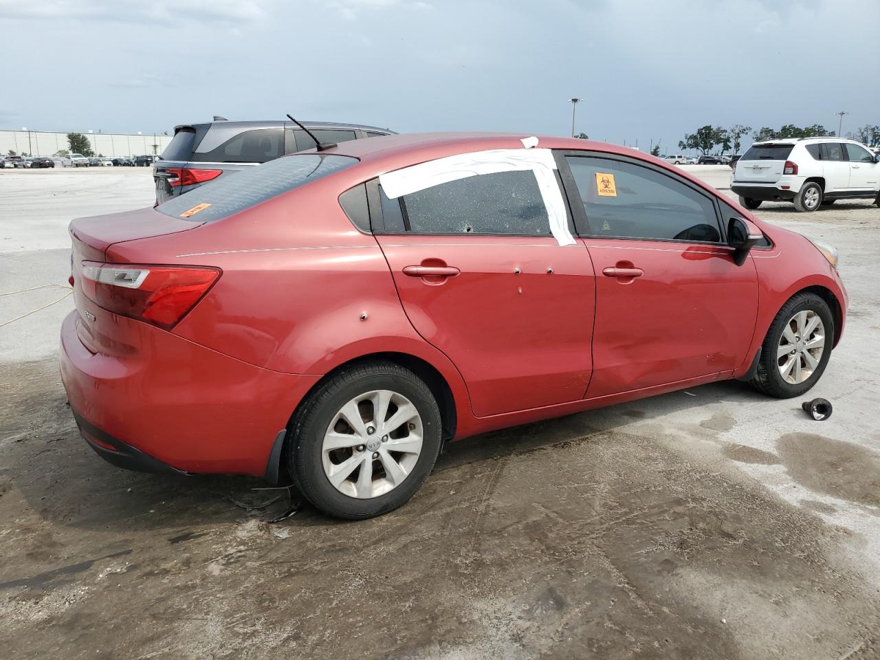 KNADN4A35E6353497 2014 Kia Rio Ex