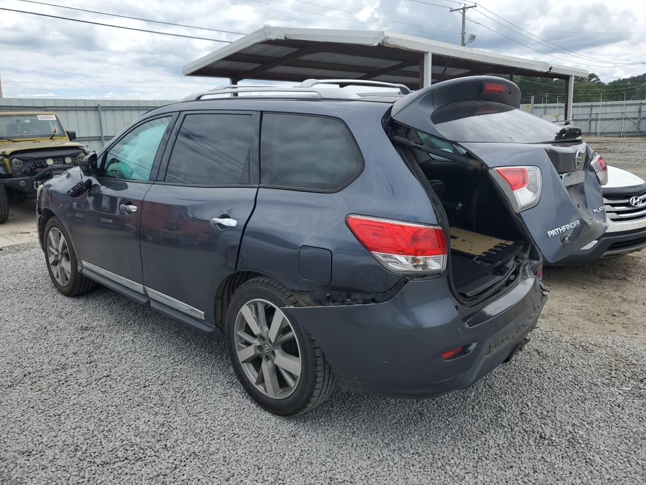 2014 Nissan Pathfinder S vin: 5N1AR2MN7EC626111