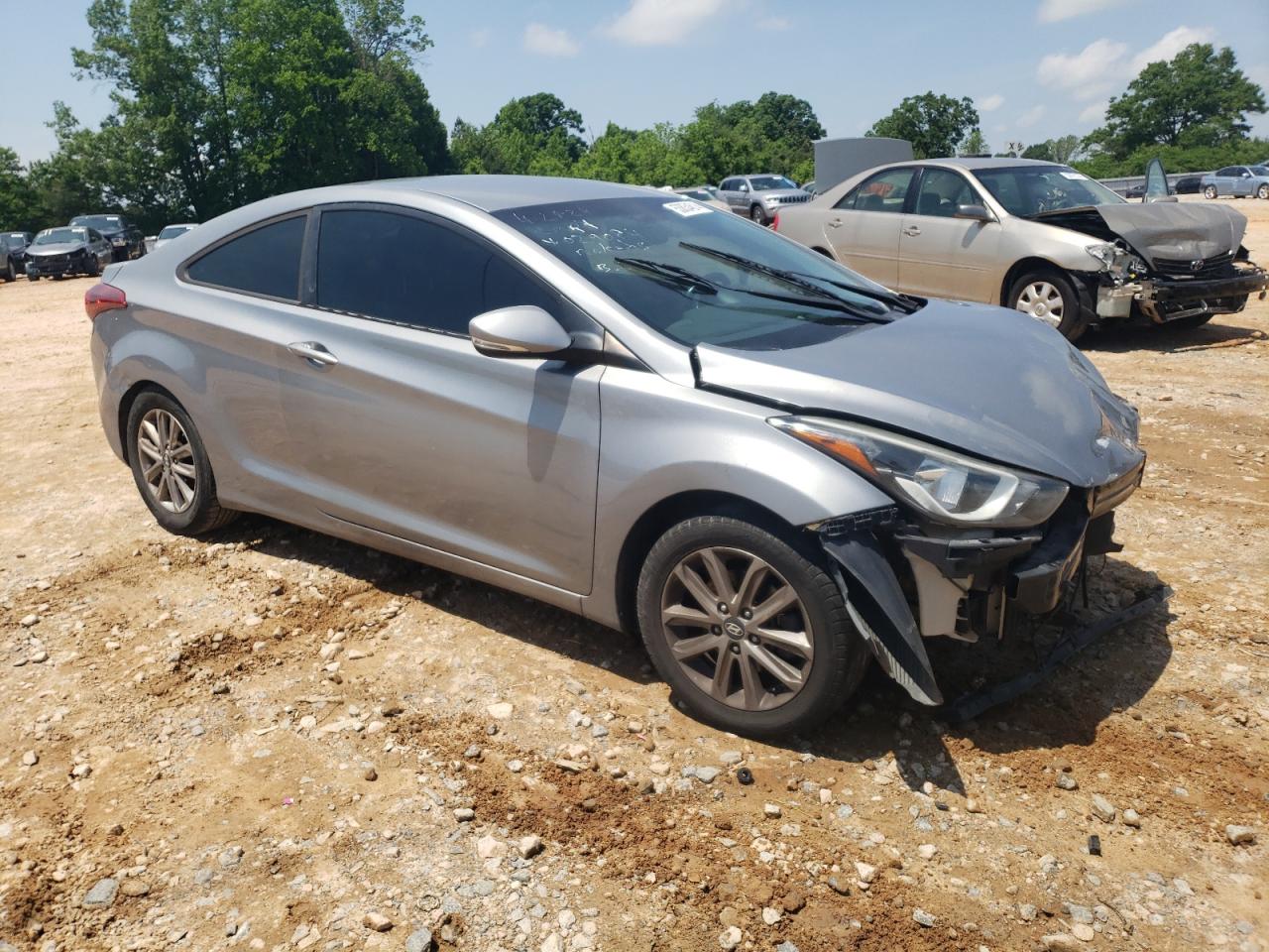 KMHDH6AH3EU029084 2014 Hyundai Elantra Coupe Gs