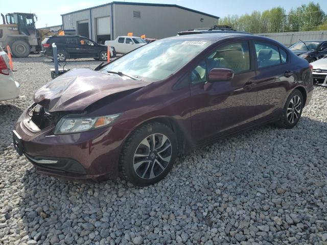 Vin: 19xfb2f89fe240189, lot: 53111234, honda civic ex 2015 img_1