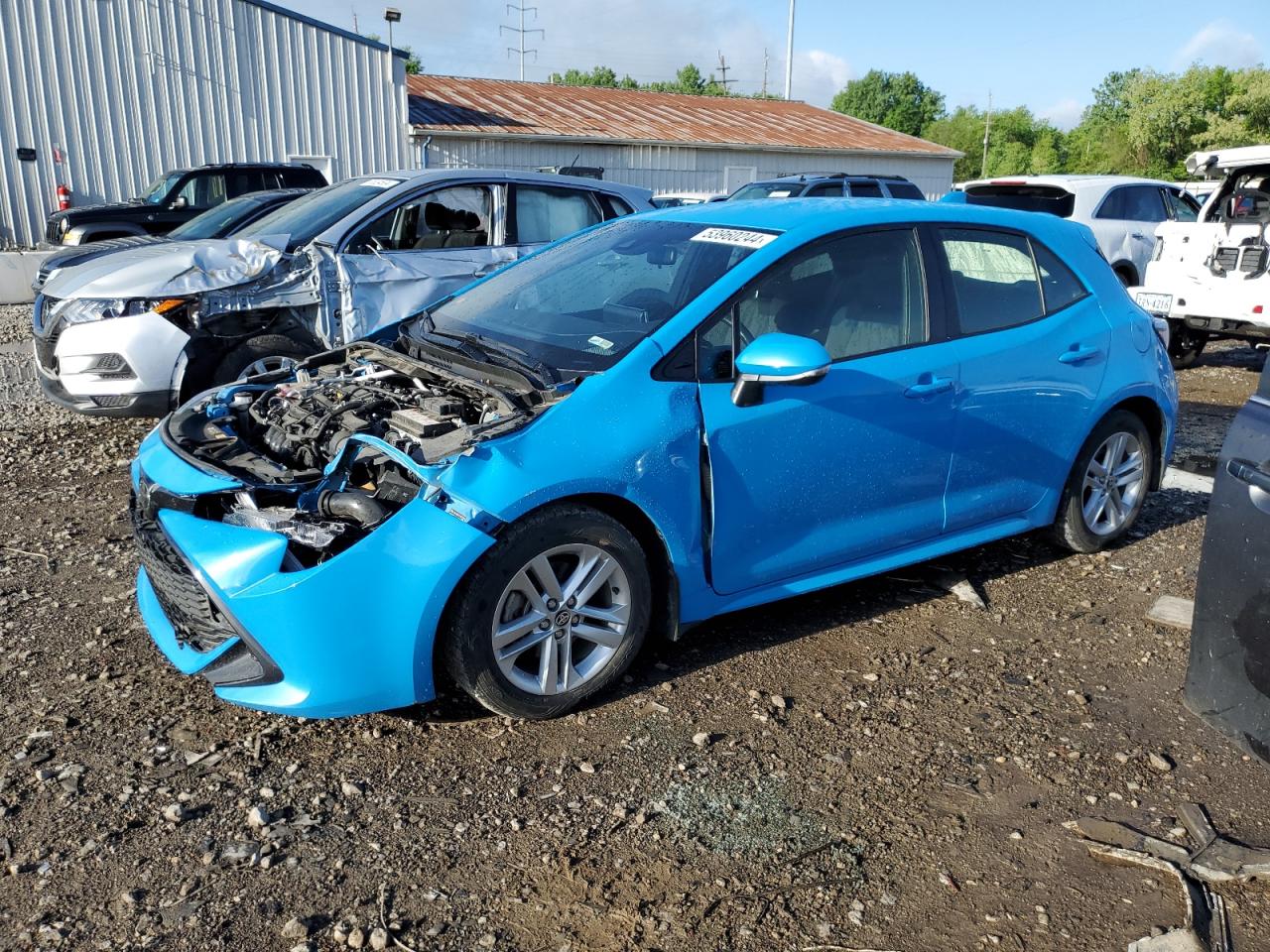 JTNK4RBE9K3037295 2019 Toyota Corolla Se