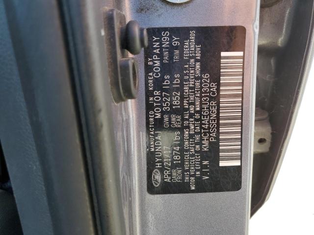 2017 HYUNDAI ACCENT SE - KMHCT4AE6HU313026