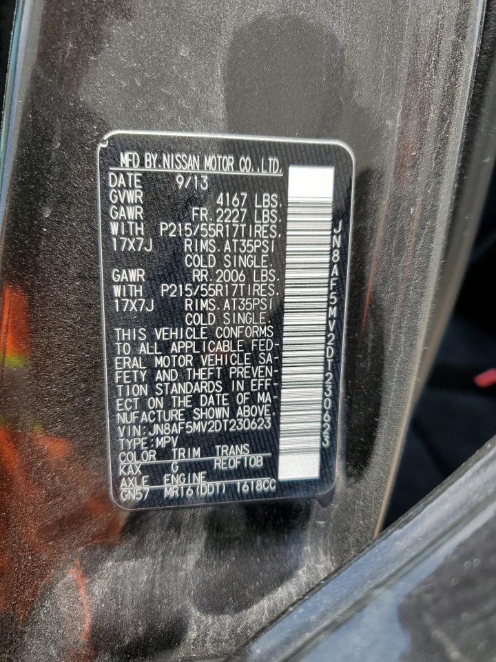 JN8AF5MV2DT230623 2013 Nissan Juke S