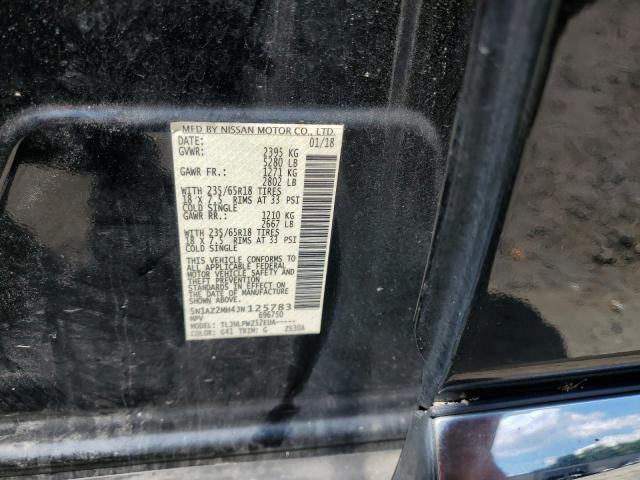 2018 Nissan Murano S VIN: 5N1AZ2MH4JN125783 Lot: 55450104