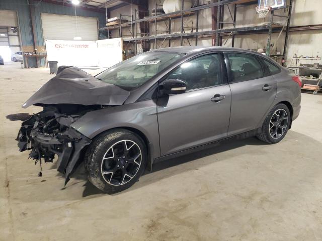 FORD FOCUS SE 2014 gray  gas 1FADP3F24EL240851 photo #1