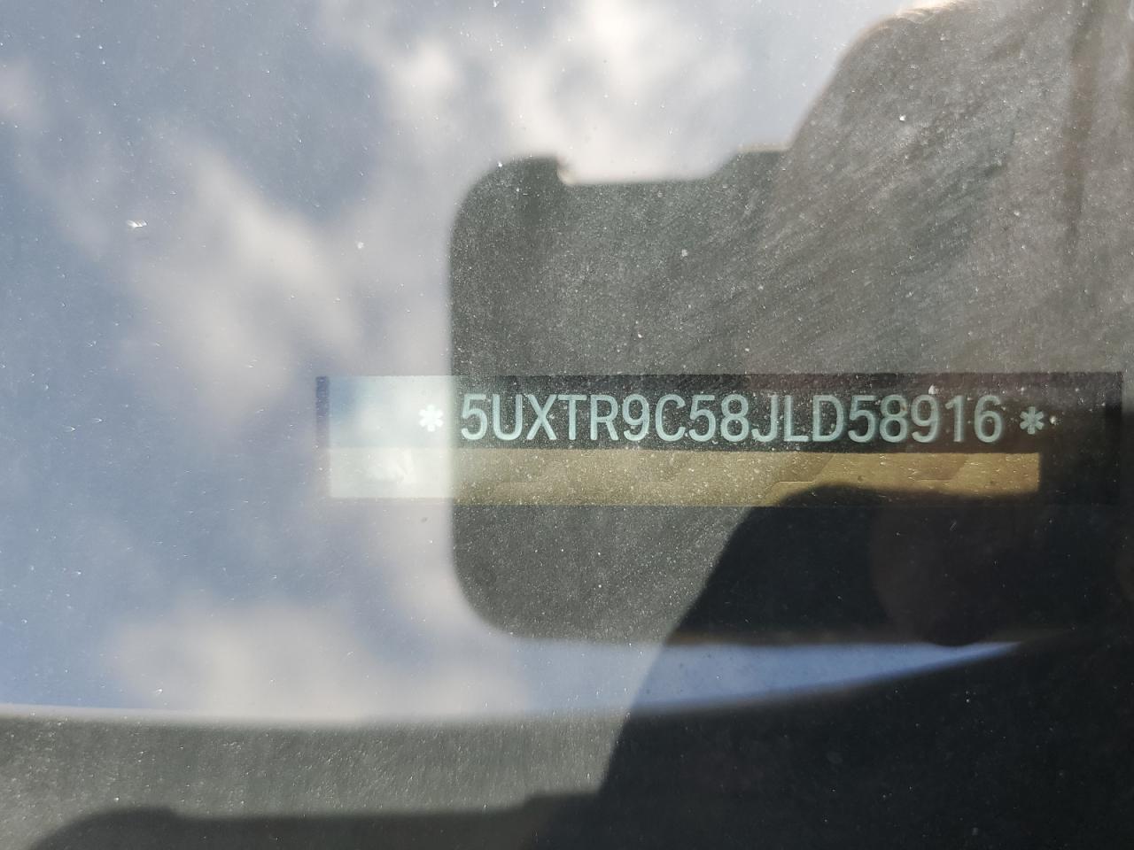 5UXTR9C58JLD58916 2018 BMW X3 xDrive30I