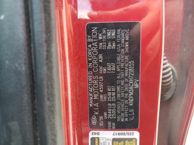 2017 Kia Sportage Lx VIN: KNDPM3ACXH7218155 Lot: 55066924